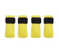 XITEA 2 Paires De Chaussettes De Protection pour Chiens Couvre-Pieds À Poignée Épaisse avec Autocollant Réglable pour Le Toilettage des Chiens en Bois Dur