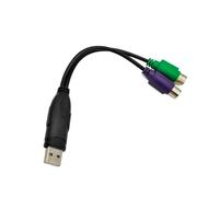 XITEA Adaptateur USB efficace vers claviers convertisseurs câble de connexion de claviers sans pilote adapté pour les prises de voyage et câble de lecture