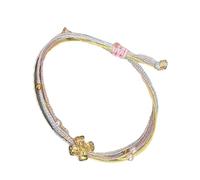 XITEA Bracelets d'amitié pratiques faits à la main colorés pour cheville et poignet, décoration pour tous les âges, usage quotidien, tenue décontractée