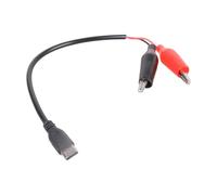 XITEA Fil d'alimentation Fils De Test Cordon pour Laboratoire Électronique Câble Type C Mâle À Double Clip Câble Universel Type C