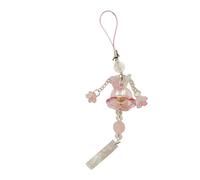 XITEA Pendentif en verre avec motif de fleur de lys et méduses délicates pour un usage quotidien, as show, Acrylique