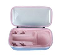 XITEA Sac de rangement rigide pour bâton lumineux - Jolie boîte de transport de voyage - Sac à bandoulière, Bleu Rose, Organiseur de sac