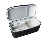 XITEA Sac de rangement rigide pour bâton lumineux - Jolie boîte de transport de voyage - Sac à bandoulière, Noir/gris, Organiseur de sac