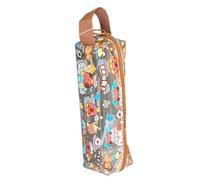 XITEA Trousse à crayons en forme d'animal - Jolie boîte à crayons transparente - Pour la rentrée scolaire - Pour fille - Sac Capybara - Pochettes transparentes, a