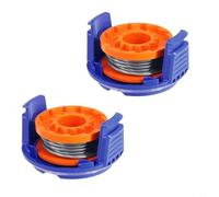 xitoio Lot de 2 bobines de fil de rechange pour débroussailleuse MacAllister MGTP18Li 1,5 mm de diamètre 2,5 m de long chacun