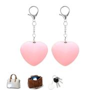 xitoio Love Wallet Sac fourre-tout avec capteur tactile, lumière LED rechargeable avec capteur automatique, lumière intérieure en forme de cœur pour femmes et filles, 2 pièces - Rose