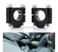 Xitomer Rehausseurs de guidon de moto tout-terrain 22 mm avec colliers de serrage pour Honda Grom MSX125/CRF 250L, Kawasaki KLR650, Suzuki DRZ 400/S/V-Strom, Yamaha FZ1/FZ8/TW