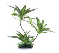 Xiton Décorations De Poissons D'Aquarium Réservoir Simulation Plantes Artificielles D'Aquarium en Plastique Herbe Eau Paysage Décoration pour Aquarium De Poissons 1pc