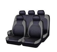 XIUDAM 9 Pièces Cuir Ensembles Housses Siège Voiture pour Toyota Auris Hybrid Touring 2011-2018, ImperméAble Nonslip Avant et Arrière Siège Protecteur Coussin Accessoire,D/Gray