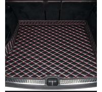 XIUDAM Auto Tapis Coffre Voiture pour Peugeot 3008 II 2020-2023, Cuir Coffre Protection Tapis ImerméAbles Antidérapant Cargaison Plateau Coussinets Accessoires,C/Black and Red