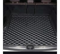 XIUDAM Auto Tapis Coffre Voiture pour Peugeot 3008 II 2020-2023, Cuir Coffre Protection Tapis ImerméAbles Antidérapant Cargaison Plateau Coussinets Accessoires,A/Black