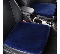 XIUDAM Universel Coussin de Siège de Voiture pour Hyundai I10 2015-2019, Hiver Chaud et Confortable Doux Housse de siège de Voiture Protecteur Accessoires,E/Blue