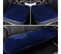 XIUDAM Universel Coussin de Siège de Voiture pour Range Rover Evoque I L538 2015 2016 2017 2018, Hiver Chaud et Confortable Doux Housse de siège de Voiture Protecteur Accessoires,E/Blue