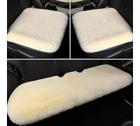 XIUDAM Universel Coussin de Siège de Voiture pour Volvo XC40 2018 2019 2020 2021-2022 2023 2024, Hiver Chaud et Confortable Doux Housse de siège de Voiture Protecteur Accessoires,C/Beige
