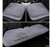 XIUDAM Universel Coussin de Siège de Voiture pour Xpeng G6 2023-2024, Hiver Chaud et Confortable Doux Housse de siège de Voiture Protecteur Accessoires,B/Grey