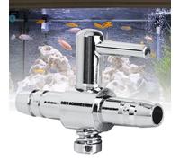 Xiuganpo 10PCS Stainless Steel Aquarium Control Valve Kit, Practical Air