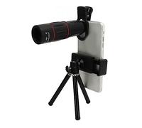 Xiuganpo 28x Téléobjectif avec Trépied et Clip, 0,6 Macro Lentille 198 degré Kit de Caméra de Téléphone Mobile en Alliage en Aluminium 198 Degrés, HD Magifier pour la Photographie de