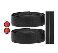 Xiuganpo 2ème Ceinture Contrôlable, Cuir PU + Sangle Robuste et Durable en EVA, pour Les Mains de l'utilisateur de Course de Vélo de Route (Black)