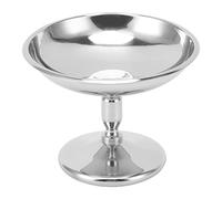 Xiuganpo 304 Tasse de Desserts en Acier Inoxydable, Bol de Dessert Sauveillance Durable Économie Décorative Prévenir la des Aliments pour la Cuisine