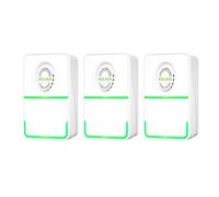 Xiuganpo 3Pack 90 V à 250 V Power Saver Electricity Saving Box avec fiche à économie d'énergie, Boîte d'économie d'énergie pour la Maison avec Coque en Plastique PC à économie d'énergie