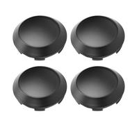 Xiuganpo 4 Pièces Enjoliveurs de Centre de Roue, 102 Mm OD 94 Mm ID ABS Antirouille Noir Couvercle de Moyeu de Jante Universel avec Outil de Levier, pour Véhicule Camion SUV