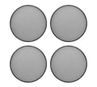 Xiuganpo 4pcs 180 Mm en Maille Métallique Grilles en Haut-parleurs, Couvre-Haut à Haut-Parleur en Acier à Froid Remplacement de Protecteur de Protection pour la Voiture de Théâtre