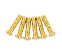 Xiuganpo 6 Pcs Saddle Screws Hex Bridge pour Guitare Électrique Basse