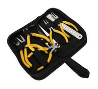 Xiuganpo 9pcs DIY Jewellery Pliers Set with Easy Carry Storage Box for
