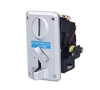 Xiuganpo Accepteur de Pièces Intelligent pour Machines D', Prend en Charge 6 Devises, Sortie Multi-signaux pour Distributeurs Automatiques et Machines de Jeux, Construction en Plastique et en Métal