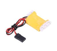 Xiuganpo Accessoire RC 8 Lumières Clignotantes de Simulation Kit D'éclairage LED pour Hélicoptère Avion, Mode Manuel ou Télécommande, adapté à L'émetteur FUTABA/JR/KO/SANWA