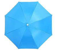 Xiuganpo Accessoires D'extérieur : Chapeau Parapluie pour Adulte pour la Pêche, le Camping, la Randonnée - Chapeau de Pliable Imperméable, adapté aux Adultes, Matériau en polyester. (bleu clair)