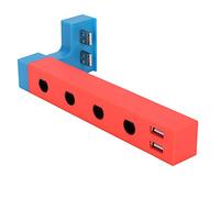 Xiuganpo Adaptateur de Manette Filaire, Hub 4 Ports ABS, pour Console de