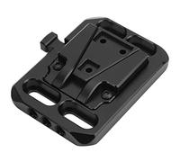 Xiuganpo Adaptateur de Plaque de Batterie V-Lock Entièrement en Métal, Forte Puissance Universelle pour équipement Photographique, en Alliage D'aluminium, Léger et Portable
