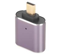 Xiuganpo Adaptateur D'interface Multimédia Micro HD 8K avec Lumière LED Convertisseur HD vers Micro pour Ordinateurs Portables, Appareils Photo, Tablettes 1 X Adaptateur Femelle vers