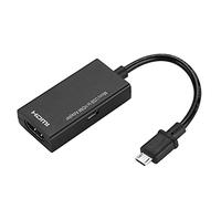 Xiuganpo Adaptateur Micro USB vers, Son Stéréo 1080P 8 Canaux pour Téléphone vers TV HD, adapté pour,