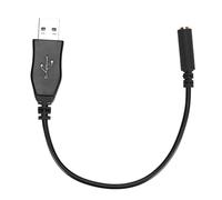 Xiuganpo Adaptateur USB A vers 3.5mm Professionnel Câble Son pour PC