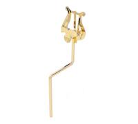 Xiuganpo Alto Saxophone Marching Lyre Pinmp on Holder, Sax Lyre Stand Music Holder en or pour Alto et Tenor Saxophonists, de Musique Portable pour les Professionnels des