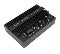 Xiuganpo Amplificateur de Carte de Caisson de Basses Haute Puissance, Carte D'amplificateur de Puissance de Voiture 1000 W pour Le Divertissement Automobile, Matériau en Alliage D'aluminium Durable