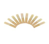 Xiuganpo Anches en Bambou de Haute qualité pour Clarinette Sib, Force 2.0, Production Sonore Parfaite pour les Amateurs de Musique, 10 Anches Incluses (Force 3.0)