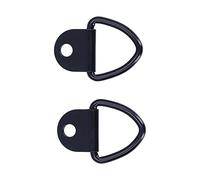 Xiuganpo Ancre D'arrimage Universelle à Montage encastré, Crochets de Bateau à Anneau en V Robustes, Cintre de Lit de Camion pour Pick-up SUV, 2 Pièces D'arrimage de Remorque en Acier Super Solides