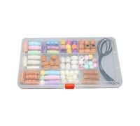 Xiuganpo Anneaux de Dreadlocks Colorés pour Cheveux, éléments Rétro, Beaux Motifs, Bijoux de Tressage de Cheveux Pratiques pour les Mariages