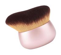 Xiuganpo Applicateur de Pinceau Auto-tanning, Große Self -Tanner-Brosse avec une Haute densité Doucement pour le Visage (Or rose)