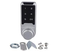 Xiuganpo Armoire de sécurité avec Mot de Passe, Serrure Codée, Clavier Tactile électronique, Serrure à Boulon pour Meubles de Haute sécurité, Protection par Mot de Passe Virtuel, Installation