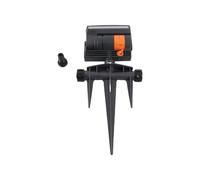 Xiuganpo Arroseur Oscillant, 16 Trous, 4 Modes de Pulvérisation, Plage d'eau Réglable, Arroseur de Jardin avec Support de Trépied pour Pelouse, Cour et Jardin