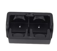 Xiuganpo Assemblage du Support de Coupe de la Console de Siège 88741 1LK3D 887411LK3D pour Qx56 2012 2013, QX80 2014 à 2018, Armada 2017 à 2019 Second Row Cup Holder Insert Pannel Cover (Black)