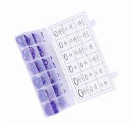 Xiuganpo Assortiment de 270 Pièces de Joints Toriques pour Climatisation de Voiture avec Caoutchouc Nitrile hydrogéné de qualité Supérieure - Comprend des Options Vertes et Violettes (PURPLE)