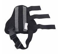 Xiuganpo Attelle de Soutien de Jambe Arrière pour Chien, Protection en Néoprène Confortable pour la Récupération, Parfaite pour Les Chiens Blessés, Noir, 1 Pièce (XXS)