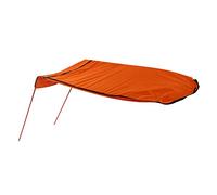 Xiuganpo Auvent de Kayak Portable, Auvent de Bateau, Léger et Compact pour la Protection Solaire (Orange)