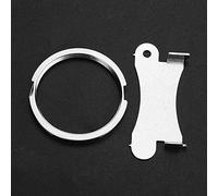 Xiuganpo Bague D'adaptation de Commande Manuelle M42-PK, Exposition Manuelle Complète pour Appareils Photo, Argent