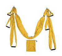 Xiuganpo Balançoire de Yoga Aérien, Hamac de Yoga avec Sangles D Extension, Polyester Coton Ultra Résistant for Entraînement Fitness Inversion antigravité